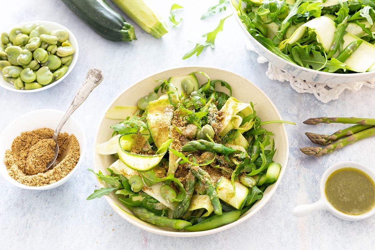 Pesto de salade verte